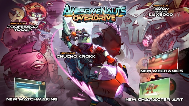 Awesomenauts Overdrive Expansion Keyart_Overdrive_1080_features