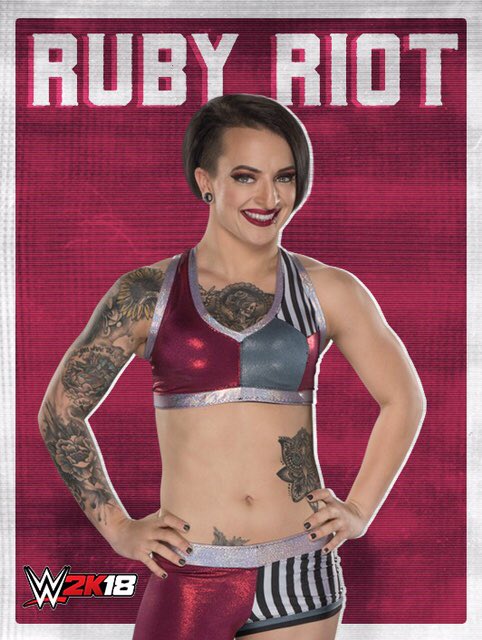 WWE 2K18 DLC Roster Ruby Riot