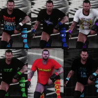 WWE 2K18 CM Punk Mod Attire Pack By TheAznBlusuazn