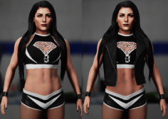 Rockstar CAWS Tessa Blanchard WWE 2K18 AntDaGamer ADG (1)